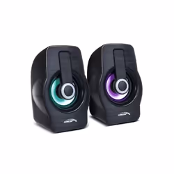 Audiocore AC855 B, 2-way, 2.0 channels, Wired, 3 W, 20 - 18000 Hz, Black
