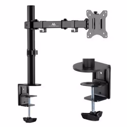 Maclean MC-883, Clamp, 8 kg, 43.2 cm (17"), 81.3 cm (32"), 75 x 100 mm, Black