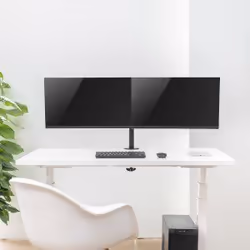 Maclean MC-884 monitor mount / stand 81.3 cm (32") Desk Black