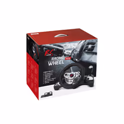 NanoRS RS700 Gaming Controller Black, Silver USB Steering wheel Analogue / Digital Android, Nintendo Switch, PC, PlayStation 4, Playstation 3, Xbox One - Additional view 7