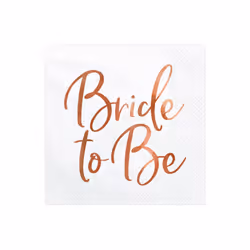 PartyDeco SP33-76-019R-KARTON, Rose gold, White, Paper, Image, 330 mm, 330 mm, 20 pc(s)