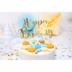 PartyDeco KPT11-019M cake topper