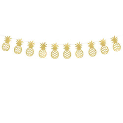 PartyDeco Garland Aloha - Pineapples