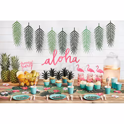 PartyDeco Garland Aloha - Pineapples