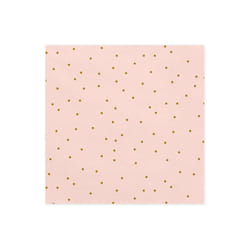 PartyDeco SP33-23-081J paper napkins Gold, Pink 20 pc(s)