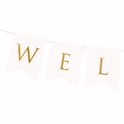 PartyDeco GRL70-008-KARTON party decoration Bunting banner