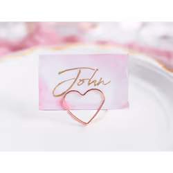 PartyDeco PCH1-019R-KARTON business card holder Rose gold