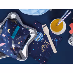 PartyDeco SP33-57 paper napkins Blue, Multicolour 20 pc(s)