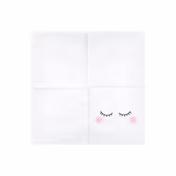 PartyDeco SP33-70 paper napkins Multicolour, White 20 pc(s)