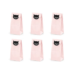 PartyDeco TNS11 lunch box Lunch bag Paper Pink 6 pc(s)
