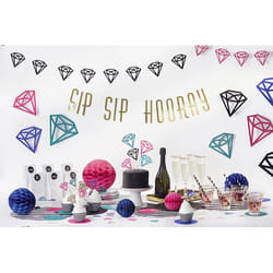 PartyDeco SDW40-099-KARTON seating card holder
