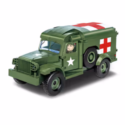 COBI Dodge WC-54 Ambulance, Building blocks, 7 yr(s), 293 pc(s)