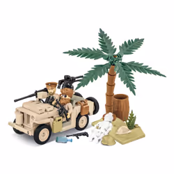 COBI Willys MB-SAS, Building blocks, 7 yr(s), 180 pc(s)