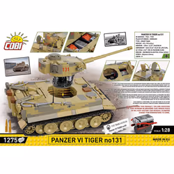 COBI Panzer VI Tiger no131 - Additional view 4