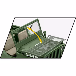 COBI Willys MB & Trailer - Executive Edition - Additional view 8