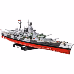 COBI -4839, Naval ship model, Assembly kit, 1:300, Battleship Tirpitz, Any gender, World War II