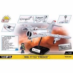 COBI MiG-17 NATO Code "Fresco" - Additional view 8