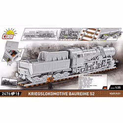 COBI Kriegslokomotive Baureihe 52 - Additional view 4