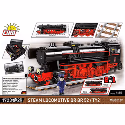 COBI DR BR 52/TY2 Steam Locomotive - Additional view 4