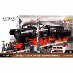 COBI DR BR 52 Steam Locomotive & Railway Semaphore - Additional view 3
