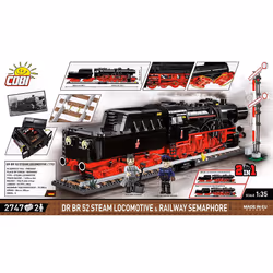 COBI DR BR 52 Steam Locomotive & Railway Semaphore - Additional view 4