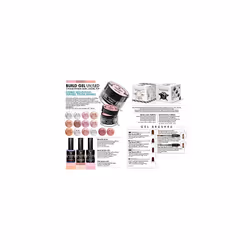 Build Gel UVLED Cov Powdery Pink 11 15ml