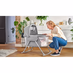 Kinderkraft LOVI baby rocker/bouncer Grey