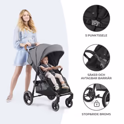 Kinderkraft Chairs. Black Plus Walk of Paseo - Additional view 3