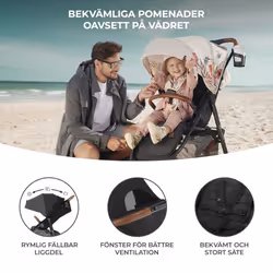 Kinderkraft Chairs. Black Plus Walk of Paseo - Additional view 4