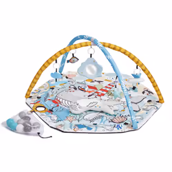 Kinderkraft SMARTPLAY, Baby play mat, Toy bar, Fabric, Multicolour