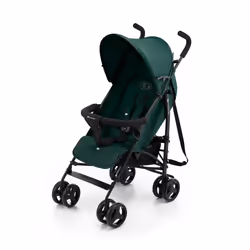 Kinderkraft TIK, Canopy, Lightweight stroller, Any gender, Solid wheels, Foldable, Green