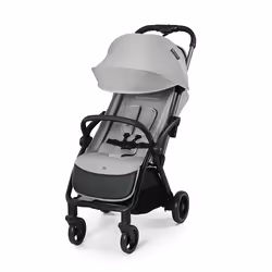 Kinderkraft Apino, Canopy, Lightweight stroller, Any gender, Solid wheels, Foldable, Grey