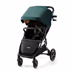 Kinderkraft Mitzy, Canopy, Lightweight stroller, Any gender, Solid wheels, Foldable, Green