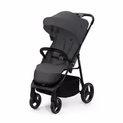 Kinderkraft Trig 3, Canopy, Lightweight stroller, Any gender, Solid wheels, Foldable, Grey