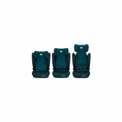 I-Spark I-Size Baby Car Seat, Group 2/3, 100-150 cm, from 3.5 to 12 Years, 15 to 36 Kg, Light (4.5 Kg), 3-Point Seat Belt, Side Protection, Green