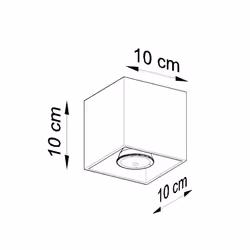 SOLLUX QUAD 1 ceiling lighting GU10 LED - Additional view 4