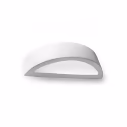ATENA wall light ceramic / white glass 1 bulb