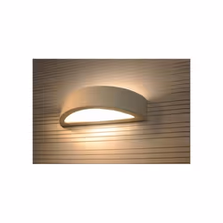 ATENA wall light ceramic / white glass 1 bulb