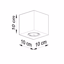 SOLLUX QUAD ceiling lighting GU10 LED