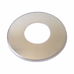 1/2" 21mm chrome stainless steel valve / tap cover collar rose