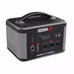 DEDRA DEZS1500, Lithium Iron Phosphate (LiFePO4), 55000 mAh, DC, Solar, USB, 1408 Wh, 1500 W, 3000 W