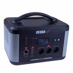 DEDRA DEZS1500 portable power station 11 Lithium Iron Phosphate (LiFePO4) 55000 mAh 1500 W 17.5 kg