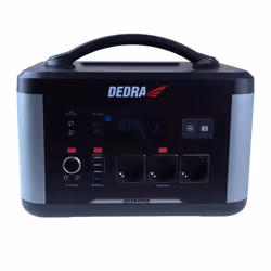 DEDRA DEZS1500 portable power station 11 Lithium Iron Phosphate (LiFePO4) 55000 mAh 1500 W 17.5 kg