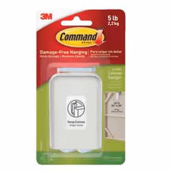 3M 17045FGN, Indoor, Universal hook, White, Adhesive strip, 1 pc(s)