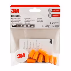 3M 1100C4 ear plug Reusable ear plug Orange 4 pc(s)