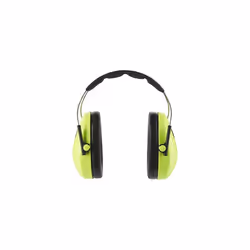 3M Peltor Kid Ear Defender Children H510AK, neon green, Child Hearing Protection / Earmuff. Adjustable size. For noise levels 87-98 dB (SNR: 27dB);