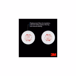 Particulate Filter Fine Dust Filter with P3 Protection Level for 3M Respirator Masks 1 Pair of P3 Filters with Innovative Filter Technology