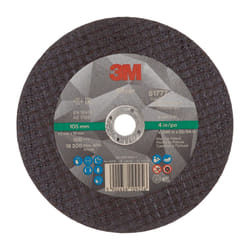 Silver Cut-off Wheel, T41, 105 mm x 1 mm x 9.53 mm, PN51777