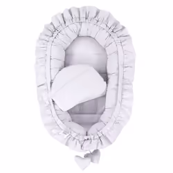 Totsy Baby KOK251_SZARY_50X90 crib skirt/bumper/liner