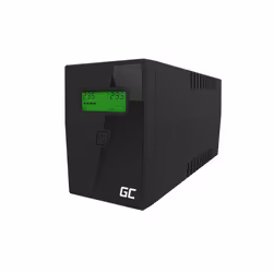 Green Cell UPS01LCD, Line-Interactive, 0.6 kVA, 360 W, Sine, 230 V, 230 V